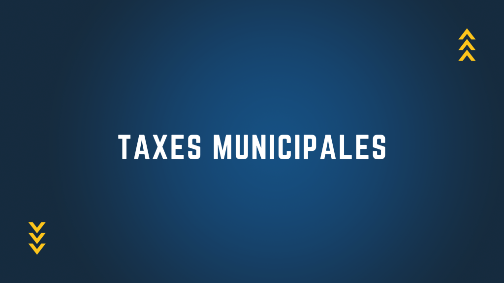 Taxes municipales
