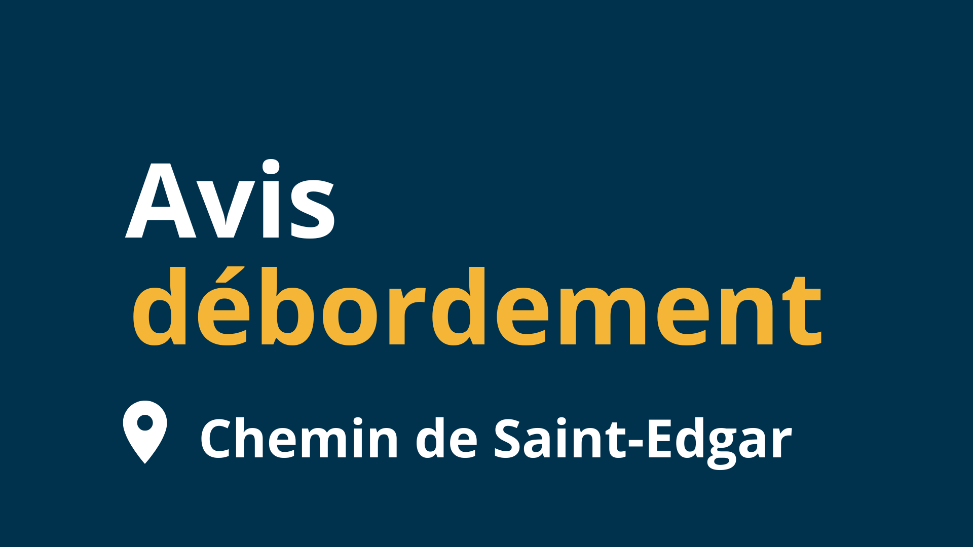 Débordement